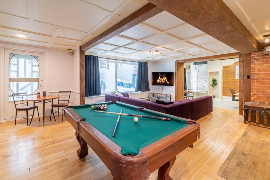 L'Auberge Sainte-Anne - Ski, Spa Et Basilique Villa Exteriör bild